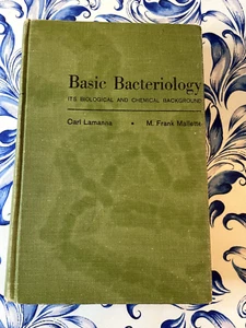 Basic Bacteriology, Carl Lamanna, Hardback, Ex-Lib, Reprint, 1967, Science - Picture 1 of 8