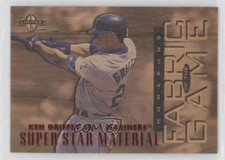 1997 Donruss Limited Fabric of the Game /500 Ken Griffey Jr #5 HOF