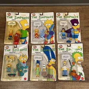 JUEGO DE 6 FIGURAS VINTAGE DE LOS SIMPSONS - Imagen 1 de 17