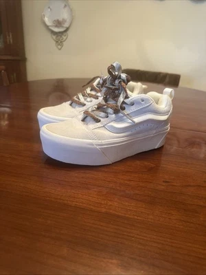 Cordones VANS Knu Stack blancos multicolores talla 7,5 para mujer Foto 1 de 4