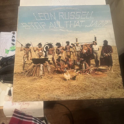 1974 LP Record Leon Russell Stop All That Jazz Shelter SR 2108  Foto 1 de 2