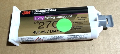 1 Nuevo Compuesto Epoxi para Macetas Genuino 3M Scotch-Weld DP270 48.5mL Transparente Foto 1 de 4