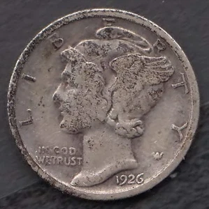 U.S. Mercury Dime 1926-P gut - Bild 1 von 2