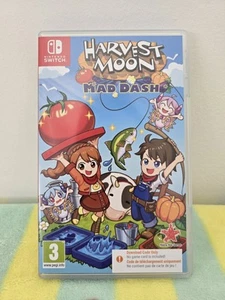 Nintendo Switch Harvest Moon Mad Dash CIB Code In Box - Picture 1 of 3
