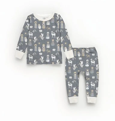 Holy Pals Christmas Pajamas Sz 8 ‘Nativity Classic’ 2022 Religious Jesus NEW - Image 1 of 4