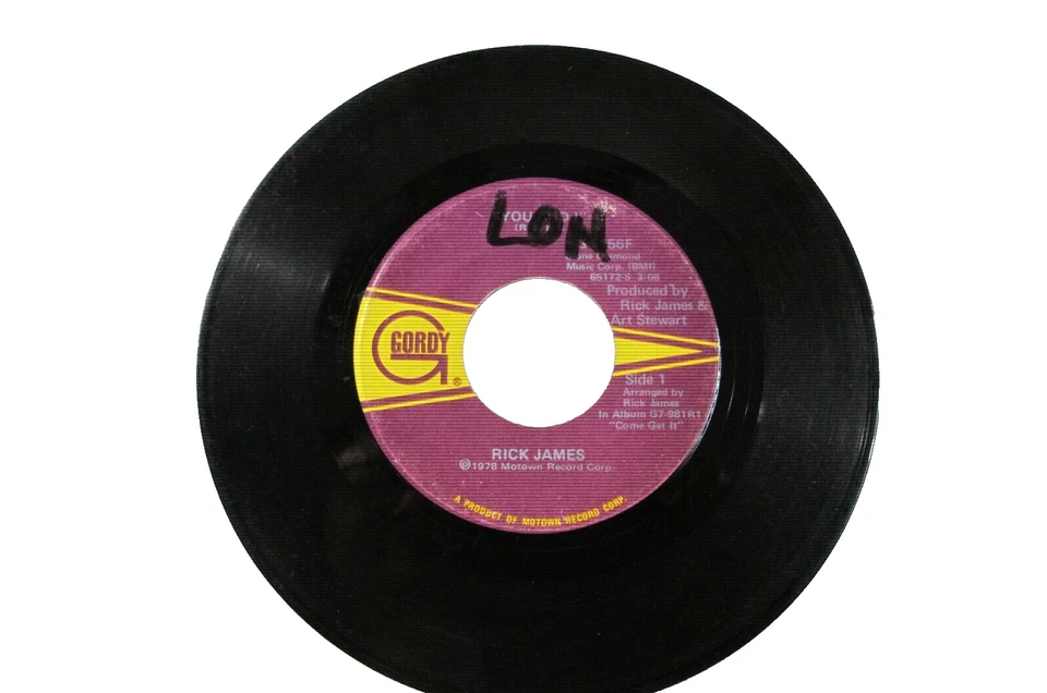 45 RECORD - RICK JAMES - YOU AND I Foto 1 de 1