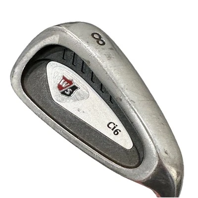 Wilson Pro Staff Ci6 8 Iron TT Taper Tech-CL Regular Flex Steel 36 3/4 “ RH - Image 1 of 4