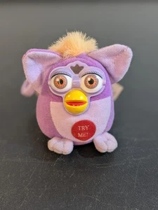 Vintage 1999 Mauve/Purple Furby w/clip Fun4All Tiger Rare Doesn't Talk - Picture 1 of 7