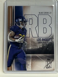 #140 2024 Topps Signature Class Bronze ` Blake Corum Rookie Rams - Picture 1 of 2