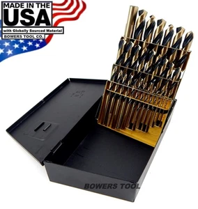 Norseman 29pc HI-Molybdenum M7 Drill Bit Set w Index 1/16-1/2 MADE IN USA SPM-29 - Picture 1 of 5