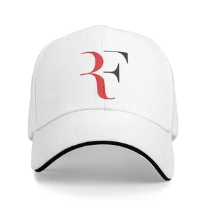 RF Rogar Federer Parche Tenis Unisex Gorra de Béisbol Informal Exterior Gorras de Béisbol - Imagen 1 de 16