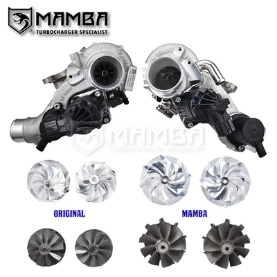 550HP 9-8 Upgraded Twin Turbocharger Fits Nissan Z RZ34 VR30DDTT MGT14P-4256 - Image 1 of 4