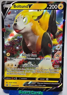 Boltund V SWSH219 SWSH: Sword & Shield Promo Cards Holo - Image 1 of 2