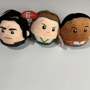 Hallmark Fluffballs Set Of 3 Star Wars Kylo Ren Ball  4" Ornament Plush Animal - Picture 1 of 4
