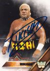 Carte Rikishi signée 2016 Topps WWE #85 The Bloodline Legend Superstar autographe