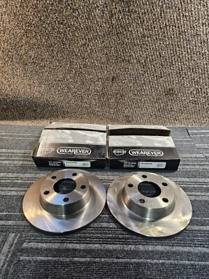 (QTY 2) For Audi A6 Quattro 1998-2004 Audi A6 1998, Rear Brake Rotor YH145392 - Image 1 of 4