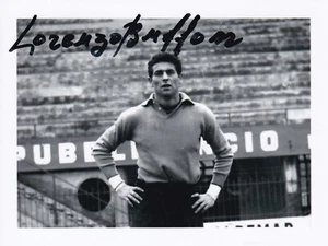 Mundial 1962: Lorenzo BUFFON (ITA) autógrafo original práctico. ++EXCELENTE++ - Imagen 1 de 1