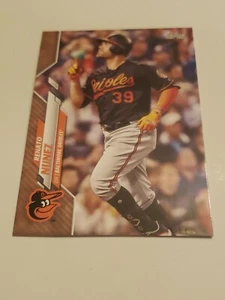 2020 TOPPS SERIES 2 Card GOLD Renato Nunez #624 0954 /2020 Baltimore Orioles - Picture 1 of 2