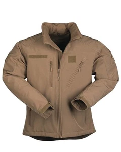 Chaqueta Softshell SCU 14 dark coyote, chaqueta de inserción exterior -NUEVA- - Imagen 1 de 1
