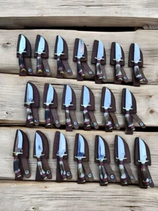 Menge 20 Stck. Schöne Sonderanfertigung Kohlenstoffstahl Skiner/Jagdmesser... - Bild 1 von 3