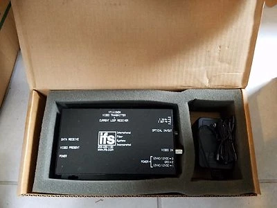 RECEPTOR TRANSMISOR DE VIDEO IFS VT1410WDM 4 CANALES BUCLE DE CORRIENTE Foto 1 de 4