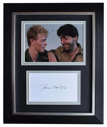 Tom Conti Signed 10x8 Framed Autograph Photo Display David Bowie Film AFTAL COA Cover