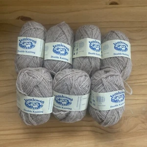 Lotto di 7 Jamieson s doppia maglia 100% lana Shetland - Foto 1 di 2