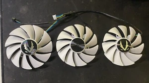 GPU Replacement Cooler Fan For ZOTAC RTX3090 3080ti 3080 AMP HOLO WHITE - Afbeelding 1 van 6