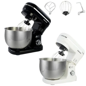 Batidora Planetaria DGBAVARIA 5L accesorios acero inoxidable 6 velocidades 1200W - Imagen 1 de 12