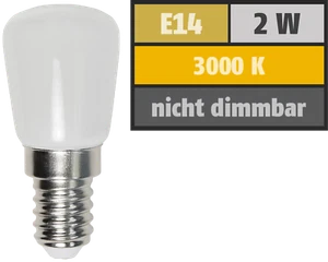 Lampada frigorifero LED AEG Siemens Bosch lampada frigorifero E14 lampadina lampadina 2 W - Foto 1 di 1
