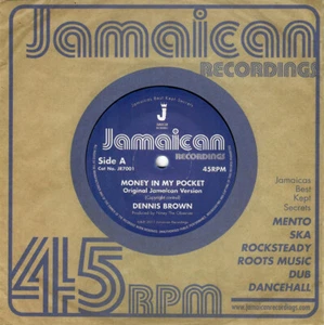 Dennis Brown – Money In My Pocket (Original Jamaican Version) LTD 7" NEW £7.99 - Foto 1 di 2