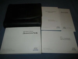 2016 HYUNDAI SANTA FE OWNERS MANUAL SET W/ CASE NEW SANTAFE - Bild 1 von 1