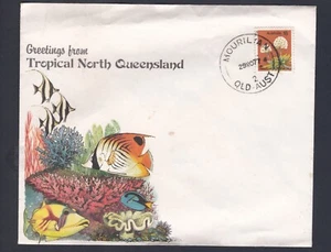 Tropical North QLD 1977 saludos decimal sello cubierta CD 29NO77 MOURILIAN #A550 - Imagen 1 de 1