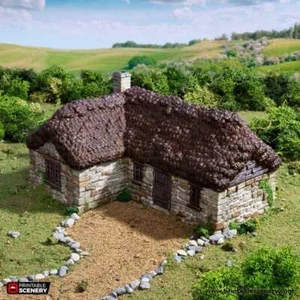 Highland Stone Barn - Country & King - Fantasy Historical Building - WWII - Picture 1 of 10