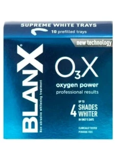 10x BlanX O3X Supreme White Trays. BARGAIN.RRP £40 BOX.