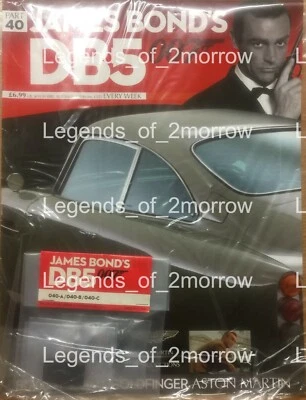 EAGLEMOSS BUILD YOUR OWN JAMES BOND 007 ASTON MARTIN DB5 ISSUE 40 - NEW - Image 1 of 2