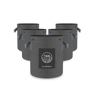 Heavy Duty Fabric Pots, 1 Gallon Reusable Grow Bags for Gardening - Picture 1 of 7