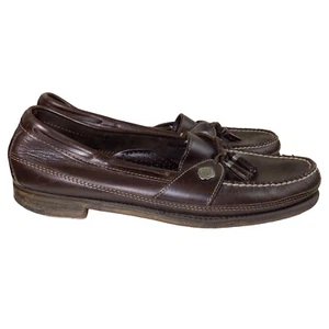 Dexter Tassel Halbschuhe Herren Slipper Leder Western Halbschuhe 10 M - Bild 1 von 7