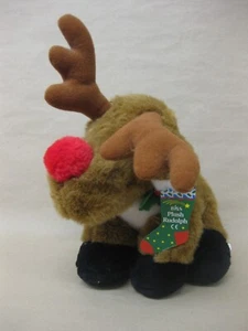 BHS Plush Rudolph ~ Rudolph Reindeer Soft Toy ~ 12" ~ 31 cm - Picture 1 of 12