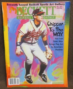 #1642 BECKETT BASEBALL MONTHLY MAY 1996 CHIPPER JONES - Picture 1 of 1