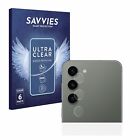 6x Folie für Samsung Galaxy S23 Plus (NUR Kameraschutz) Schutzfolie