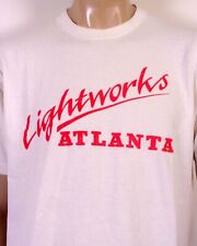 vintage 80s 90s single stitch Lightworks Atlanta T-Shirt Stage Concert Tour XL