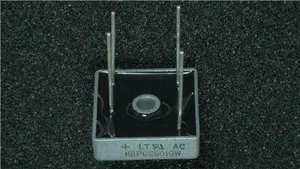 2 x Lite-On KBPC2501GW, rectificador de puente, 25A 100V, 4 pines KBPC GW - Imagen 1 de 2