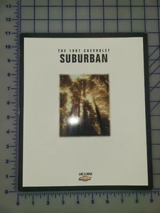 1997 Chevrolet Suburban Brochure - Bild 1 von 1