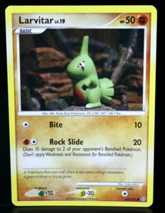 Larvitar 63/100 Stormfront Pokémon Card Regular Common - Picture 1 of 4