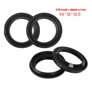 43x31x10.5mm Motorcycle Front Fork Shock Absorber Oil Seals For WuYang Honda - Picture 1 of 6