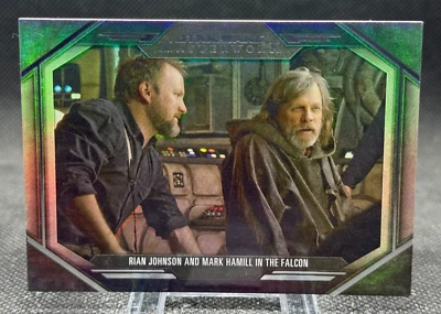 2024 Topps Star Wars Masterwork Rian Johnson Mark Hamill Rainbow /299 #BTS-6 - Image 1 of 2