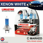 Citroen Xenon White H7 55w Halogen Dipped Headlight Bulbs 6000k (PAIR)