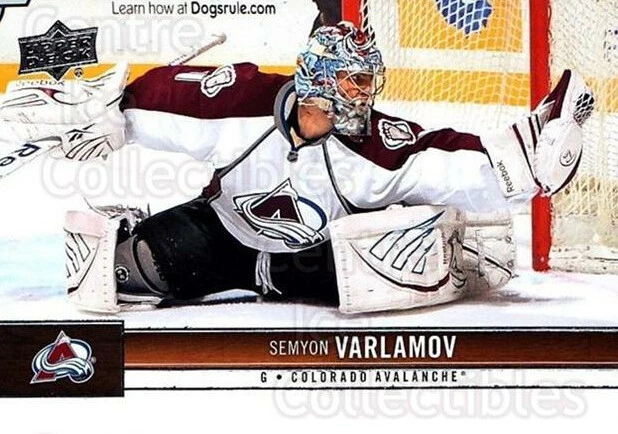 2012-13 Upper Deck #46 Semyon Varlamov - Image 1 of 1