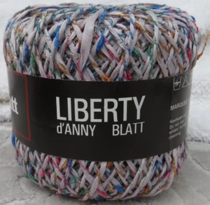 Fils D'Anny Blatt Viscosa-Arylic-Nylon Yarn Made In France Color - 2021 Gray++ - Picture 1 of 7